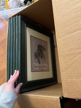 Wine Grape Framed Wall Art